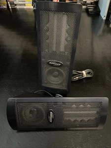 MONSOON MH-500 Flat Panel 2.1 PC Multimedia Satellite Planar Speakers *READ* - Picture 1 of 14