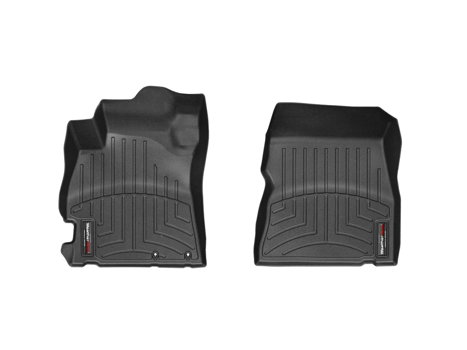 WeatherTech FloorLiner for 2012-2015 Nissan Versa - 1st Row, Black - Image 1 of 4