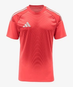 Adidas Hombres Tiro 25 Competición GK Camisa Correr Rojo Fútbol Camiseta Camisetas JI9717 - Imagen 1 de 3