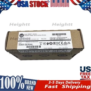 AB 5069-SERIAL SER A Compact Logix 5000 Interface Module US Free Tax - Picture 1 of 6
