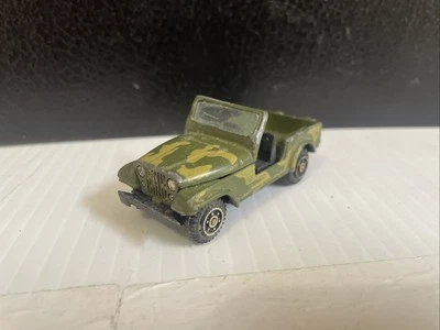 YAT MING US ARMY Diecast Jeep Toy #1608 YATMING MADE IN HONG KONG  - Image 1 of 4