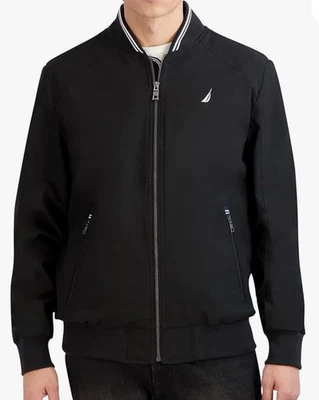 Nautica Men's Bomber Jacket Jet Black size XL New with tags - Image 1 of 4
