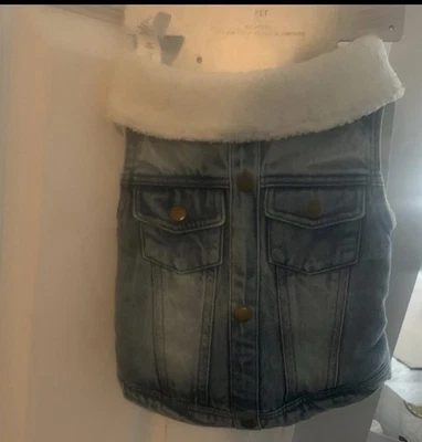 Tommy Bahama Small Dog Denim Vest - Image 1 of 4