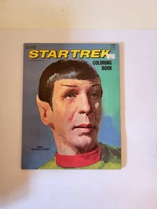 Libro da colorare Star Trek 1975 NON COLORATO - Foto 1 di 9