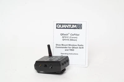 Excellent Quantum CoPilot QF91N Wireless TTL Flash Controller for Nikon Tested - Image 1 of 4