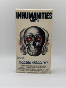 Inhumanities Part II Modern Atrocities VHS - Picture 1 of 7