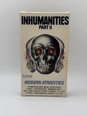Inhumanities Part II Modern Atrocities VHS - Image 1 of 4
