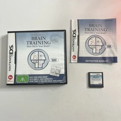 Dr Kawashima’s Brain Training NDS Nintendo DS Game Complete - Image 1 of 4