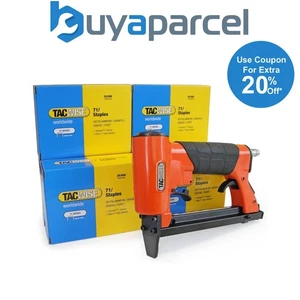 Tacwise A7116V 71 Series Air Pneumatic Upholstery Stapler with 60,000 Staples - Picture 1 of 6