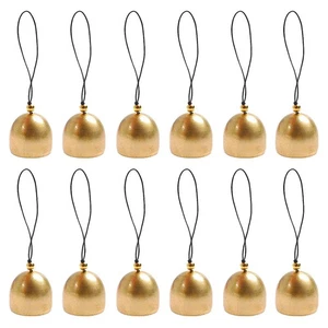 12 Pcs Alloy Bells DIY Hanging Metal for Crafting Small Brass Jingle Crafts - Picture 1 of 12