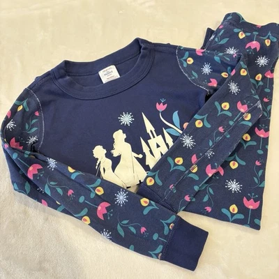 Pijama Hanna Andersson Disney Algodón Orgánico Frozen Talla 5 Foto 1 de 4
