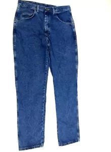 Wrangler Rugged Wear 100% Baumwolle Herren Straight Leg Blue Denim Jeans Gr. 34X34 - Bild 1 von 12