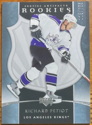 2005-06 Artifacts Richard Petiot RC #286 Los Angeles Kings #’d 105/750 - Image 1 of 3