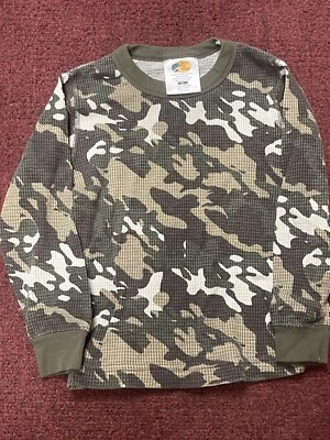 Camisa térmica manga larga Bass Pro Shops niños camuflaje 4T caza niño pequeño Foto 1 de 2