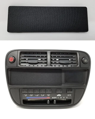 Radio Delete Plate 1996-1998 Honda Civic blanking ek trim center console 1997 - Image 1 of 4