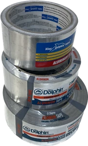 Aluminiumfolie Band Big Roll Silber selbstklebend Isolierung Reflexkanal - Bild 1 von 15