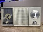 Vintage General Electric Grey Clock Radio With Alarm Pre-owned 