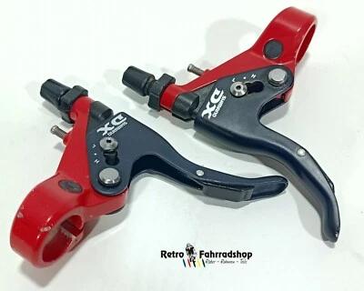 Shimano Deore DX BL-M600 V-Brake Bremshebel RAR in ROT Kult BJ 1996 MTB BMX TOP - Bild 1 von 4