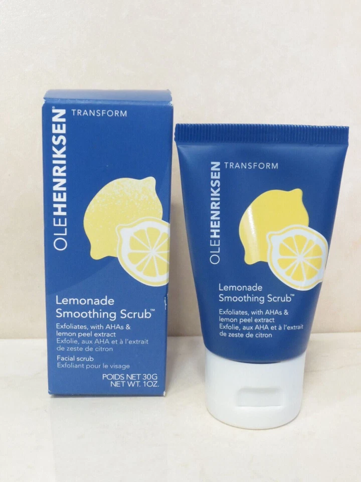 OLE HENRIKSEN TRANSFORM LEMONADE SMOOTHING FACIAL SCRUB 1 OZ BOXED - Imagem 1 de 1