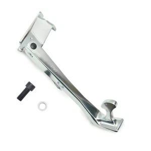 SOPORTE LATERAL PERSONALIZADO YAMAHA AEROX 50 2T LC 1999 A 2002 PLATEADO ANODIZADO - Imagen 1 de 1