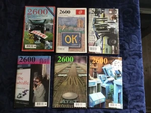 2600 The Hacker Quarterly Magazine - #2 from 1995 V12 - #4 1996 V 13 Magazines - Picture 1 of 9