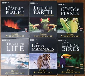 The Life Collections, David Attenborough, 6 Complete Series, 21 Discs DVDs - Picture 1 of 8