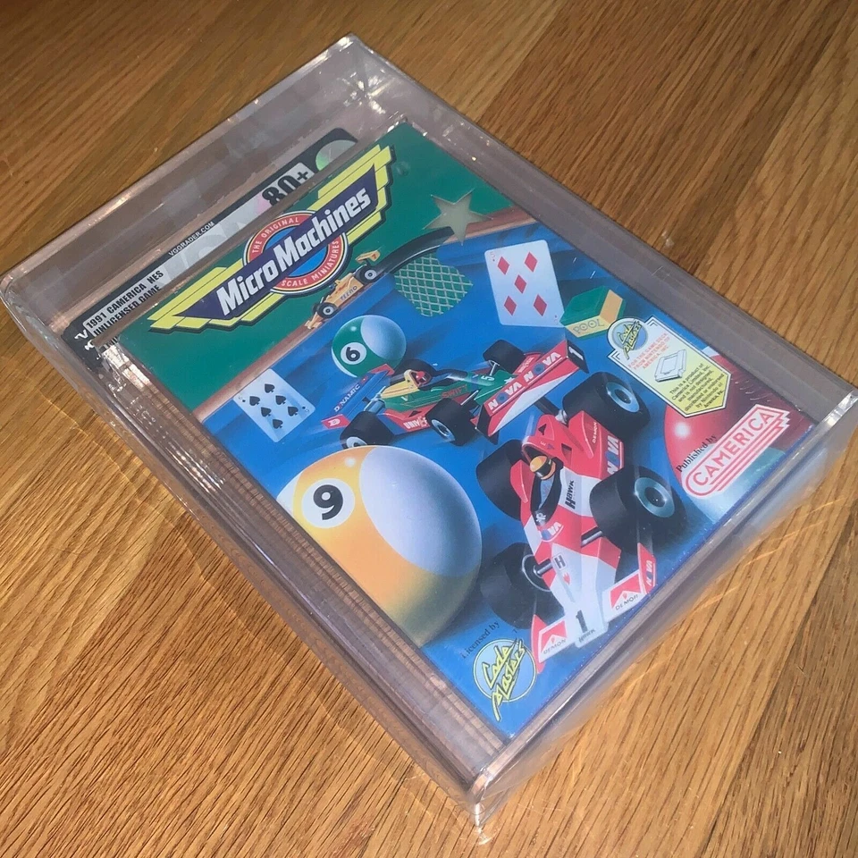 New Micro Machine NES Factory Sealed VGA 80+ Graded Unlicensed 1991 Camerica - Image 1 of 4