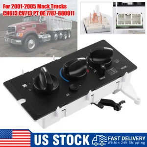 A/C Control Panel Assembly 7787-880011 For 2001-2005 Mack Trucks CH613 CV713 PT- - Picture 1 of 12