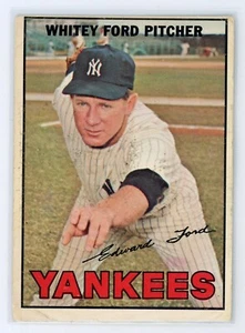 1967 O-Pee-Chee Baseball Whitey Ford  #5 - Picture 1 of 2
