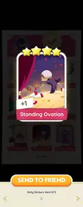 Standing Ovation - 4⭐️ Sticker Set 10 - Monopoly - Picture 1 of 1