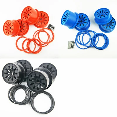 1/5 Front Rear wheels rims bead locks for hpi Rofun baja 5b 5t buggy truck - Image 1 of 4