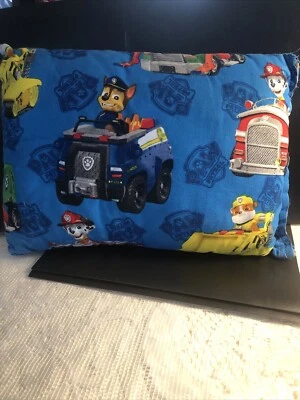Almohada Paw Patrol para niños pequeños aproximadamente 15 X 10 pulgadas material de algodón  Foto 1 de 4