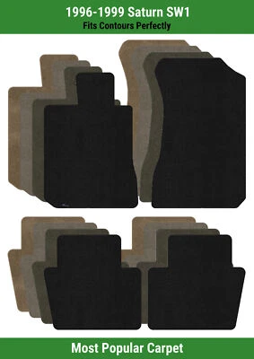 Lloyd Ultimat Front & Rear Row Carpet Mats for 1996-1999 Saturn SW1  - Image 1 of 4
