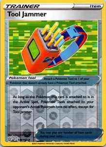 Pokémon SWSH05: Battle Styles #136/163 Tool Jammer Uncommon,Reverse Holo - Picture 1 of 2