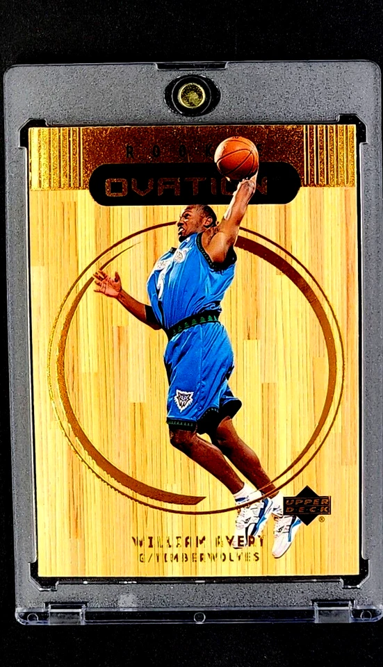 1999 1999-00 UD Upper Deck Ovation Rookie #74 William Avery RC Timberwolves Card - Image 1 of 4