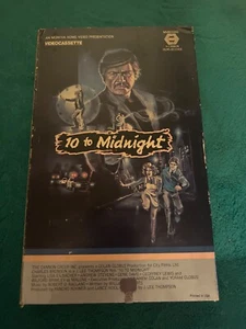 10 to Midnight VHS Big Box - Picture 1 of 3