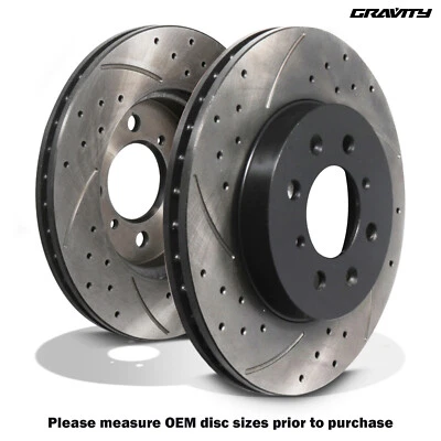 DISCOS DE FRENO RANURADOS PERFORADOS DELANTEROS 262 MM PARA LOTUS ELISE SERIE 1.8 1 111S 95-00 - Imagen 1 de 4