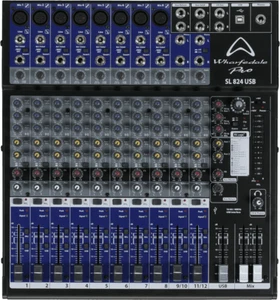 CONSOLE DE MIXAGE 12 ENTREES USB WHARFEDALE SL824USB - Imagen 1 de 3