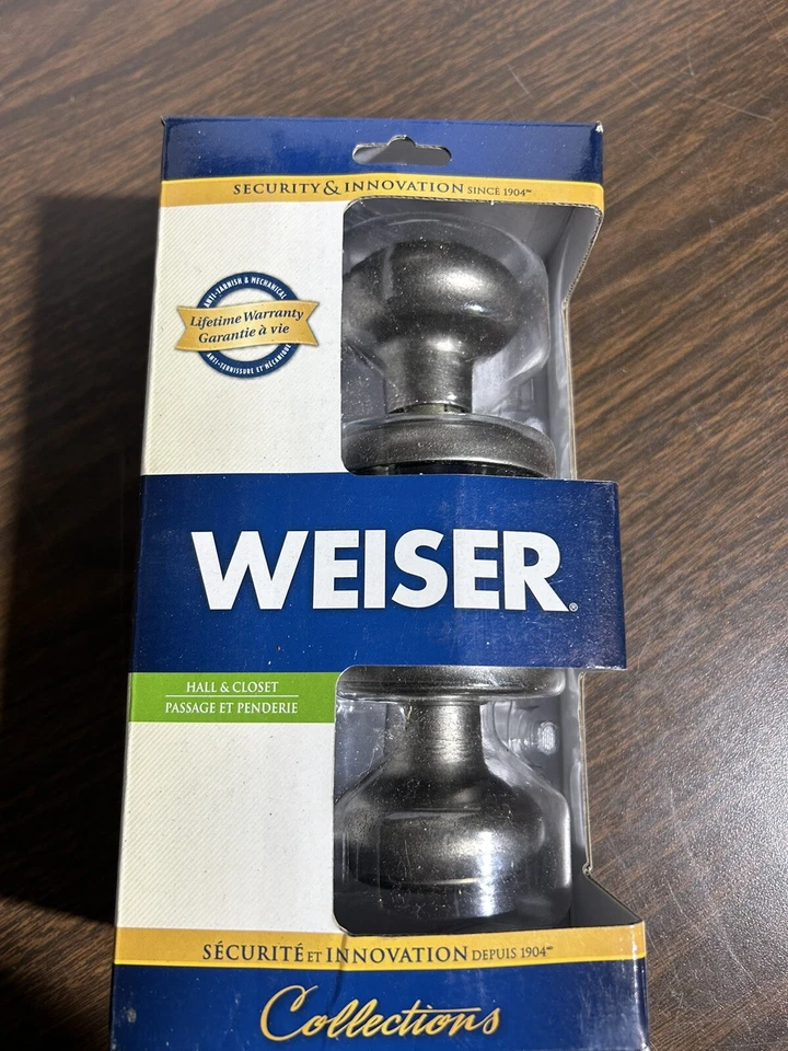 Weiser Door Knob Hall And Closest Heavy Duty  - Image 1 of 1