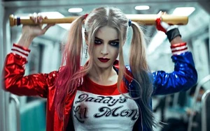 Harley Quinn Suicide Squad Poster Print Art A5, A4 A3, A2, A1, A0 - Picture 1 of 3