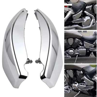 Carenado de cubiertas laterales de batería para Honda 03-09 VTX1300R VTX1300S VTX1300C VTX1300T Foto 1 de 4