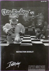 ClayFighter (Super Nintendo Entertainment System, 1993) SOLO libretto istruzioni - Foto 1 di 2