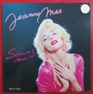 JEANNE MAS - MAXI (12") "SAUVEZ-MOI" - Picture 1 of 2