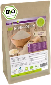Vita2You Bio Reisprotein 1 kg - öko Anbau - 85% Protein - Glutenfrei - Eiweiss - Bild 1 von 2