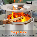 Heat Deflector for Solo Stove Bonfire 19.5'', 304 Stainless Steel Portable Heat