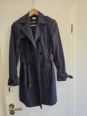 Dunkelblauer Trenchcoat, 36, Cheer - Bild 1 von 3
