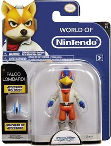World of Nintendo Star Fox Falco Lombardi 4 Inch Action Figure - damaged package - Picture 1 of 1