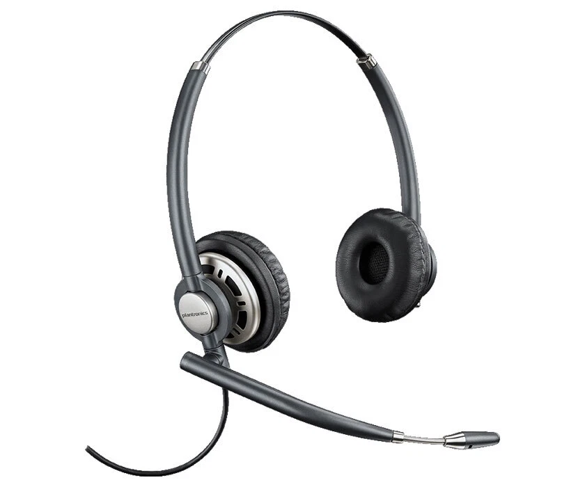 HP Poly EncorePro HW720 Binaural Headset +Carry Case - Stereo, Wired, USB Type-A - Image 1 of 1