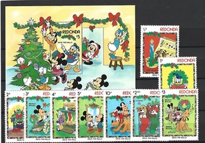 Walt Disney Redonda 138 - 46 + Bloc 22 (MNH) - Picture 1 of 1