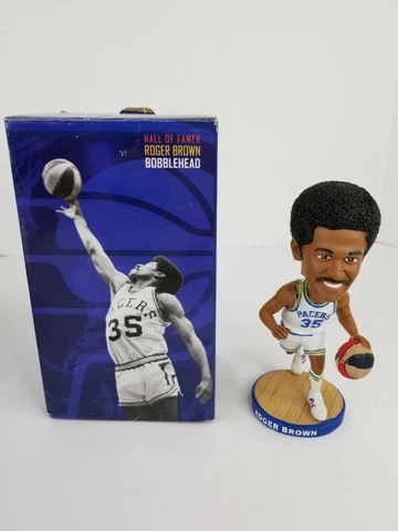 2016-2017 INDIANA PACERS ROGER BROWN "50th ANNIVERSARY" SGA BOBBLEHEAD HOF Cover